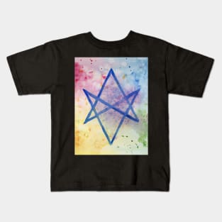 Unicursal Hexagram Kids T-Shirt